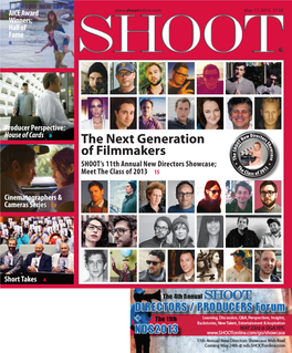 SHOOT Digital PDF Version, May 17, 2013, Volume 54, Number 5