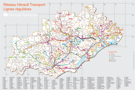 Hérault Transport Lignes Régulières Hérault Transport