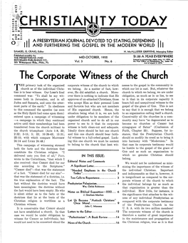 Christianity Today, Vol. 3, No. 6 (Mid-October 1932)