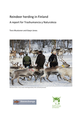 Reindeer Herding in Finland