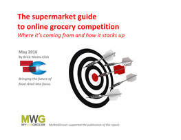 The Supermarket Guide to Online Grocery Competition Where It’S Coming from and How It Stacks Up