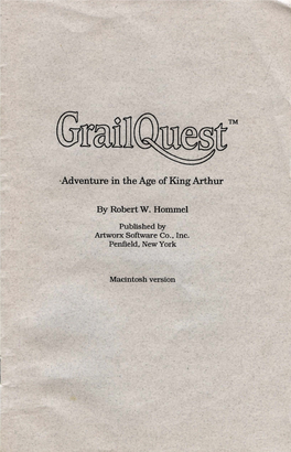 Grailquest-Manual