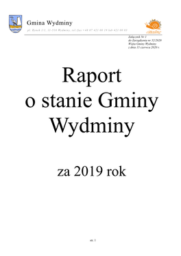 Raport Wydminy 2019 R