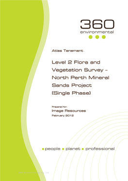 Appendix 1 Flora & Vegetation Survey