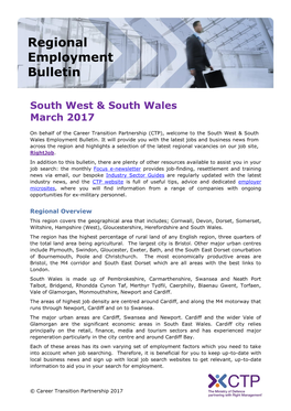 Regional Employment Bulletin