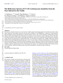 Arxiv:2107.12590V2 [Astro-Ph.EP] 3 Aug 2021