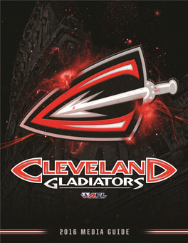2016 Cleveland Gladiators Team Roster- Alphabetical