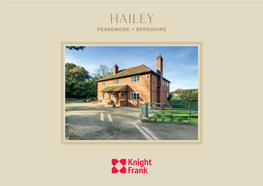 Hailey PEASEMORE • BERKSHIRE Hailey PEASEMORE • BERKSHIRE