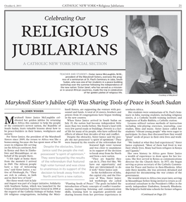 Religious Jubilarians 21