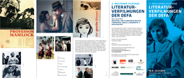 Verfilmungen Der Defa Literatur