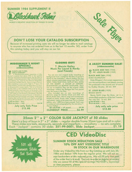 CED Videodisc