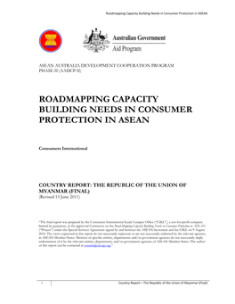 MYANMAR (FINAL) (Revised 15 June 2011)