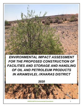 Environmental Scoping Assessment