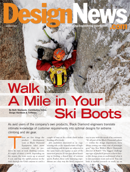 Walk a Mile in Your Ski Boots