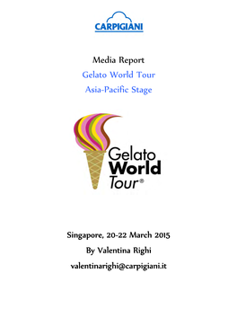 Media Report Singapore Stage