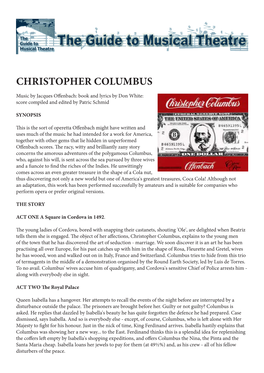 Christopher Columbus