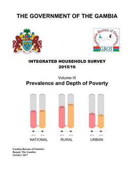 The 2015/16 Gambia Integrated Household Survey Vol III