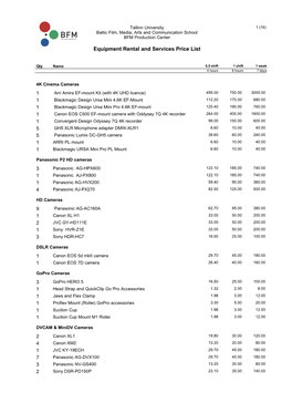 \\Easyjob4\Ej4data\Reports\2 BFM Equipment Pricelist.Lst