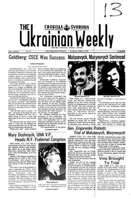 The Ukrainian Weekly 1978, No.13