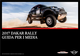 2017 Dakar Rally Guida Per I Media