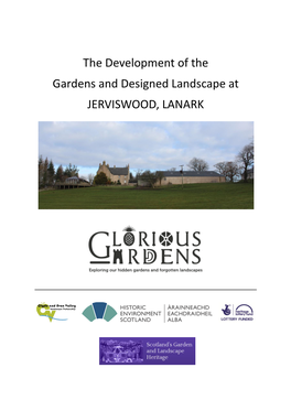 The Development of the Gardens and Designed Landscape at JERVISWOOD, LANARK