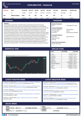 COIN ANALYSIS – Chainlink