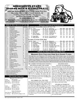 Florida Game Notes.Qxd