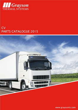 Cv Parts Catalogue 2015