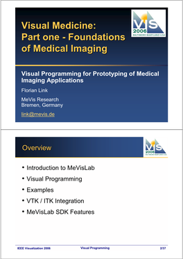 Visual Medicine: Part