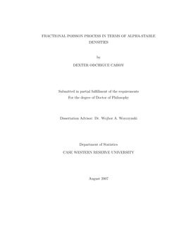 Fractional Poisson Process in Terms of Alpha-Stable Densities