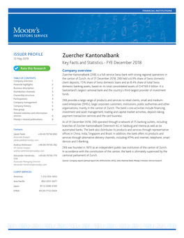 Moody's Issuer Profile