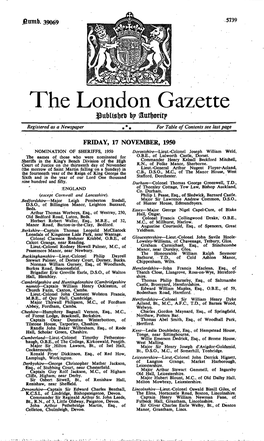 The London Gazette