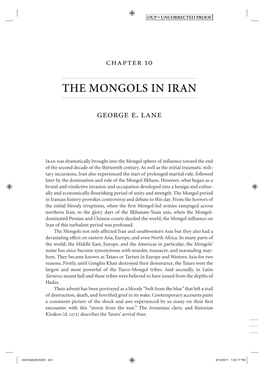 The Mongols in Iran