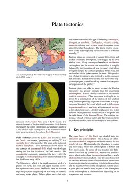 Plate Tectonics