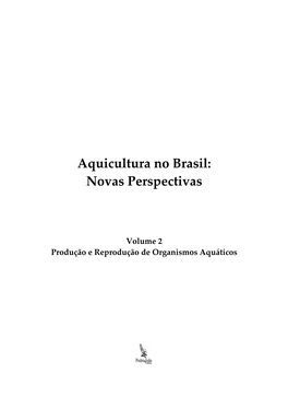 Aquicultura No Brasil: Novas Perspectivas