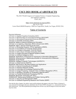 ISBN # 1-60132-514-2; American Council on Science & Education / CSCE 2021
