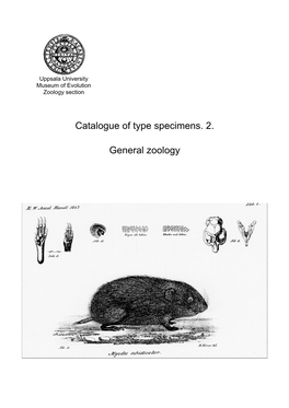 2. General Zoology