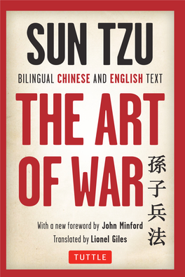 Sun Tzu the Art Of