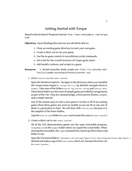 Getting Started with Torque