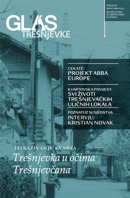 Trešnjevka U Očima Trešnjevčana Riječ Urednika