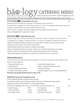 Catering Menus.Xlsx