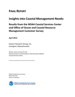 Insights Into Coastal Management Needs