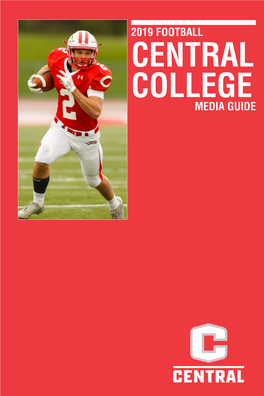 2019 Football 2009 Fall Media Guide Central Centralcollege Media Guide
