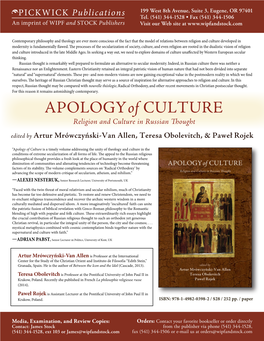 Apologyof CULTURE