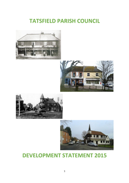 Tatsfield Village Design Statement 2015