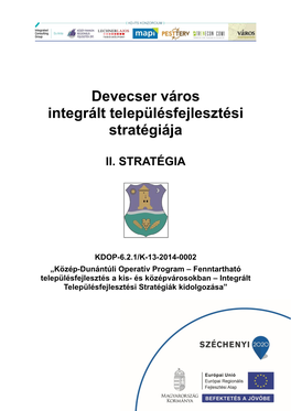 Devecser Integrált Településfejlesztési Stratégiája II