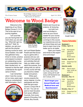 The Gilwell Gazette