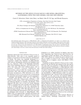 Decapoda: Brachyura: Xanthoidea) with Two New Genera and One New Species