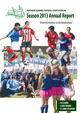 Season 2013 Annual Report “From the Harbour to the Hawkesbury”