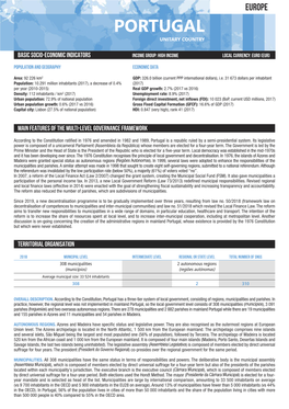 Subnational Government Responsibilities